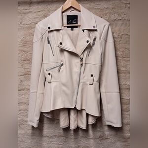 Women's C. Luce Vegan Leather Jacket Size M